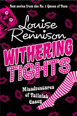 Louise Rennison Withering Tights обложка книги