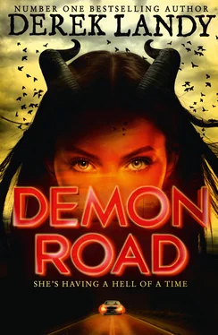 Derek Landy Demon Road обложка книги