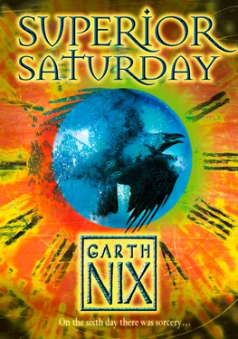 Garth Nix Superior Saturday обложка книги