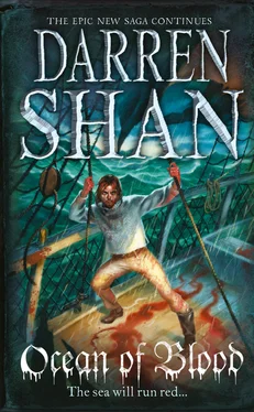 Darren Shan Ocean of Blood обложка книги