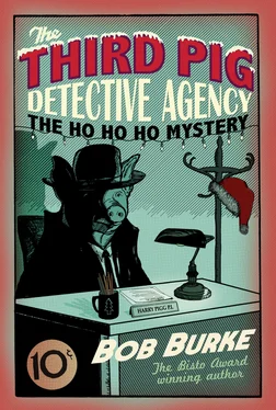 Bob Burke The Ho Ho Ho Mystery обложка книги