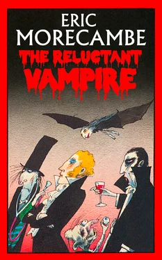 Eric Morecambe The Reluctant Vampire обложка книги