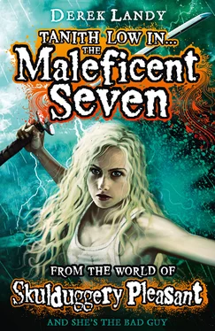 Derek Landy The Maleficent Seven обложка книги