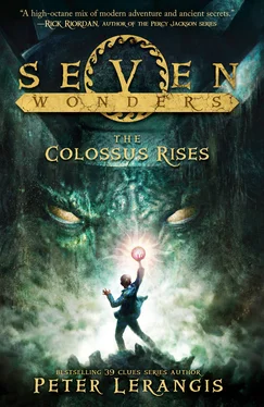 Peter Lerangis The Colossus Rises обложка книги
