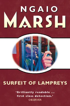 Ngaio Marsh A Surfeit of Lampreys обложка книги