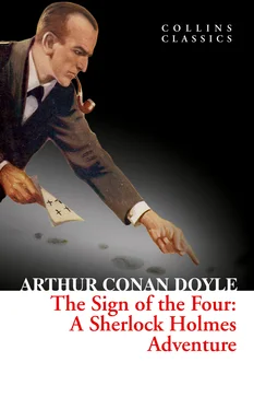 Arthur Doyle The Sign of the Four обложка книги