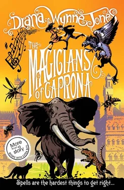 Diana Jones The Magicians of Caprona обложка книги