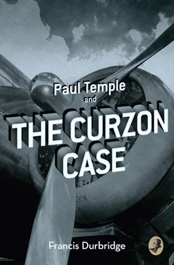 Francis Durbridge Paul Temple and the Curzon Case обложка книги