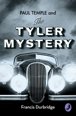 Francis Durbridge Paul Temple and the Tyler Mystery обложка книги