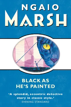 Ngaio Marsh Black As He’s Painted обложка книги