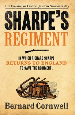 Bernard Cornwell Sharpe’s Regiment: The Invasion of France, June to November 1813 обложка книги