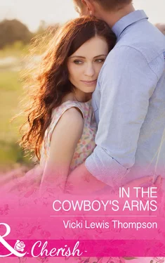 Vicki Thompson In The Cowboy's Arms обложка книги