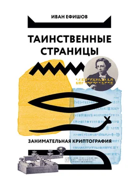 Иван Ефишов Таинственные страницы. Занимательная криптография обложка книги
