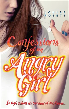 Louise Rozett Confessions Of An Angry Girl обложка книги