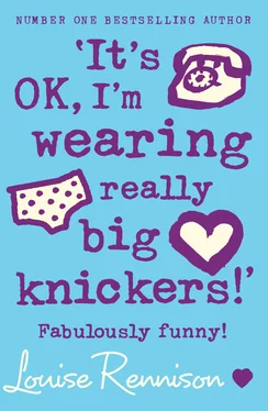 Louise Rennison ‘It’s OK, I’m wearing really big knickers!’ обложка книги