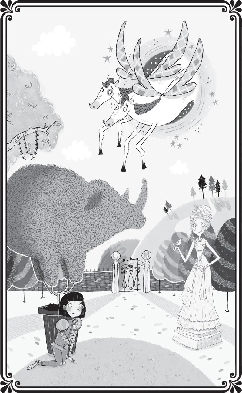 Lucy cowered further behind the rhinoceros her metalgloved hand over her - фото 11