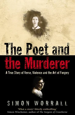 Simon Worrall The Poet and the Murderer: A True Story of Verse, Violence and the Art of Forgery обложка книги