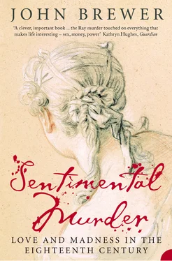 John Brewer Sentimental Murder: Love and Madness in the Eighteenth Century обложка книги
