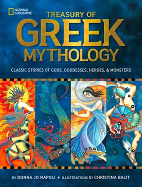 Christina Balit Treasury of Greek Mythology: Classic Stories of Gods, Goddesses, Heroes & Monsters обложка книги