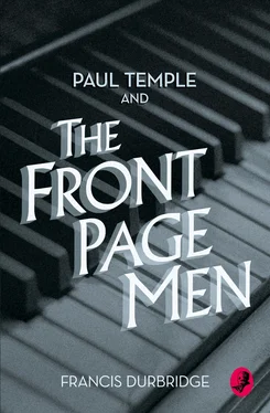 Francis Durbridge Paul Temple and the Front Page Men обложка книги