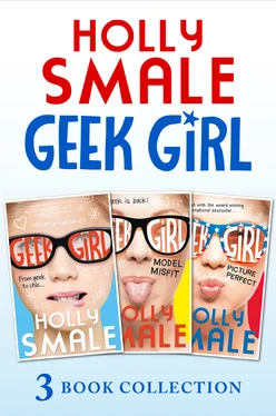 Holly Smale Geek Girl books 1-3: Geek Girl, Model Misfit and Picture Perfect обложка книги