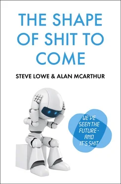 Steve Lowe The Shape of Shit to Come обложка книги