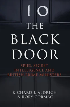 Richard Aldrich The Black Door: Spies, Secret Intelligence and British Prime Ministers обложка книги