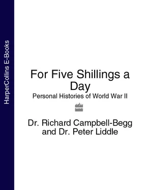 Dr. Campbell-Begg For Five Shillings a Day: Personal Histories of World War II обложка книги