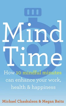 Michael Chaskalson Mind Time: How ten mindful minutes can enhance your work, health and happiness обложка книги