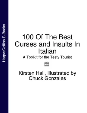 Chuck Gonzales 100 Of The Best Curses and Insults In Italian: A Toolkit for the Testy Tourist обложка книги
