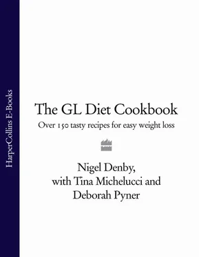 Nigel Denby The GL Diet Cookbook: Over 150 tasty recipes for easy weight loss обложка книги