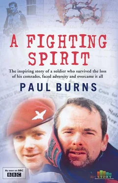 Paul Burns A Fighting Spirit обложка книги