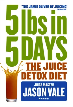 Jason Vale 5LBs in 5 Days: The Juice Detox Diet обложка книги