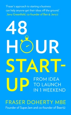 Fraser MBE 48-Hour Start-up: From idea to launch in 1 weekend обложка книги