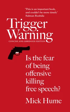 Mick Hume Trigger Warning: Is the Fear of Being Offensive Killing Free Speech? обложка книги