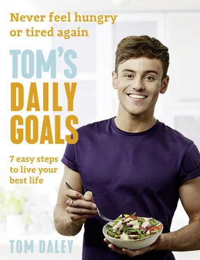 Tom Daley Tom’s Daily Goals: Never Feel Hungry or Tired Again обложка книги