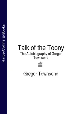 Gregor Townsend Talk of the Toony: The Autobiography of Gregor Townsend обложка книги