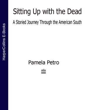 Pamela Petro Sitting Up With the Dead: A Storied Journey Through the American South обложка книги