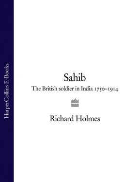 Richard Holmes Sahib: The British Soldier in India 1750–1914