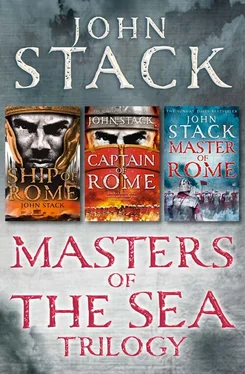 John Stack Masters of the Sea Trilogy: Ship of Rome, Captain of Rome, Master of Rome обложка книги