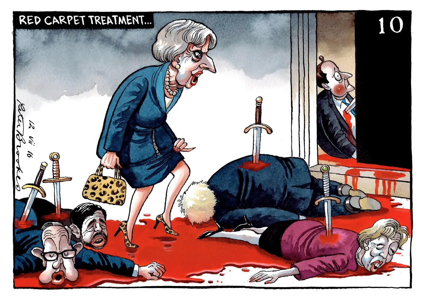Now Mays main task was to handle the consequences of that fateful vote - фото 6