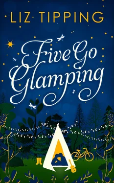 Liz Tipping Five Go Glamping: An adventure in the countryside for grown ups обложка книги