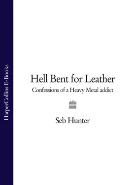Seb Hunter Hell Bent for Leather: Confessions of a Heavy Metal Addict обложка книги