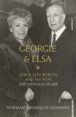 Литагент HarperCollins Georgie and Elsa: Jorge Luis Borges and His Wife: The Untold Story обложка книги