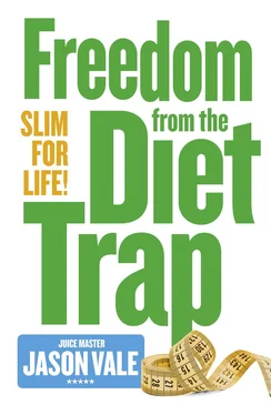 Jason Vale Freedom from the Diet Trap: Slim for Life обложка книги