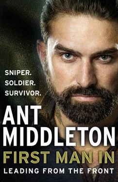 Ant Middleton First Man In: Leading from the Front обложка книги