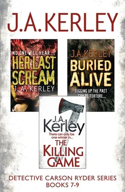 J. Kerley Detective Carson Ryder Thriller Series Books 7-9: Buried Alive, Her Last Scream, The Killing Game обложка книги
