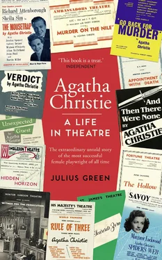 Julius Green Curtain Up: Agatha Christie: A Life in Theatre обложка книги