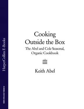 Keith Abel Cooking Outside the Box: The Abel and Cole Seasonal, Organic Cookbook обложка книги