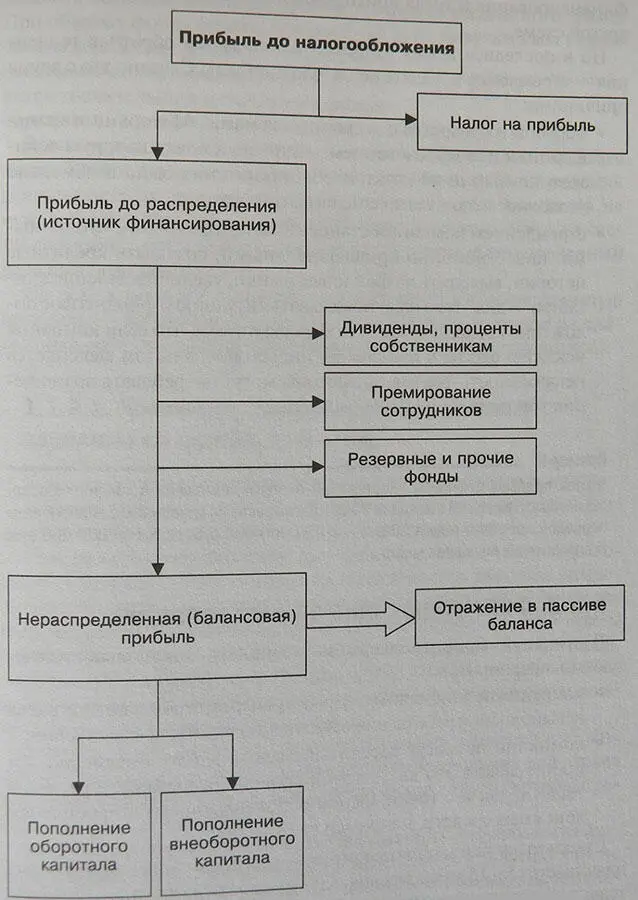 Рисунок 2 Распределение прибыли финансирование за счет прибыли В российских - фото 4
